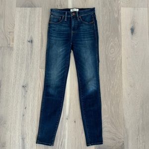 Madewell High Rise Skinny Jeans